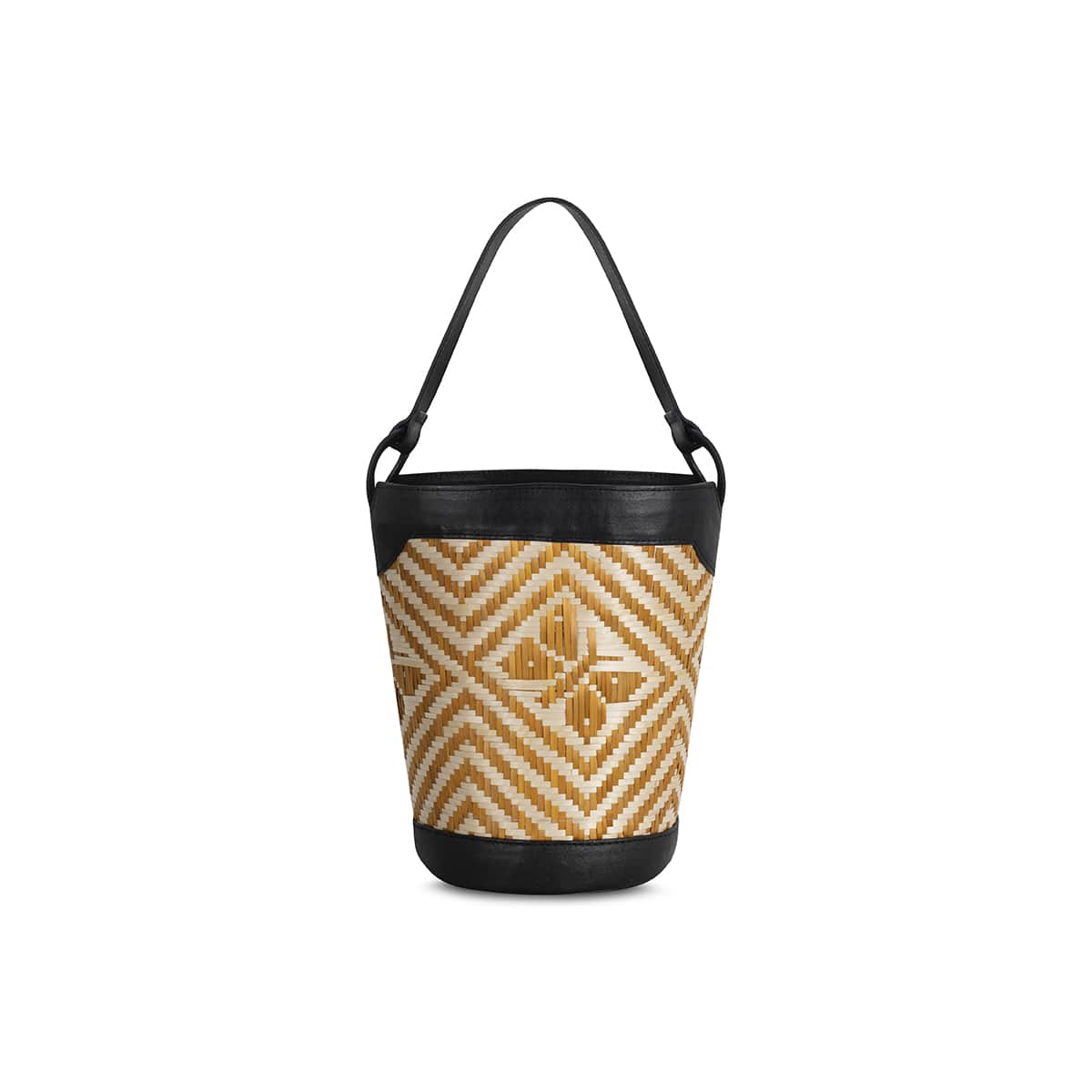 Eperara Handwoven Basket Purse Bag fish