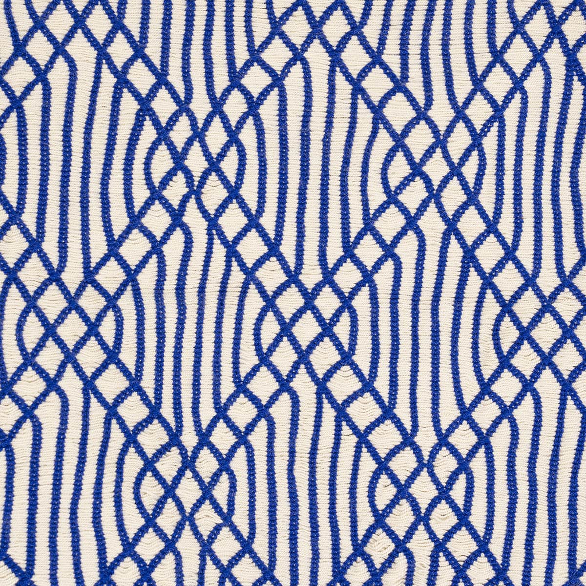 Beige and Blue Spider-Style Hammock