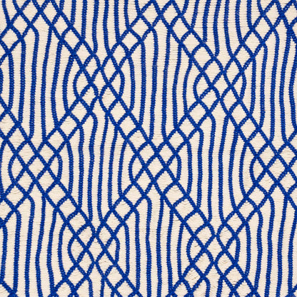 Beige and Blue Spider-Style Hammock