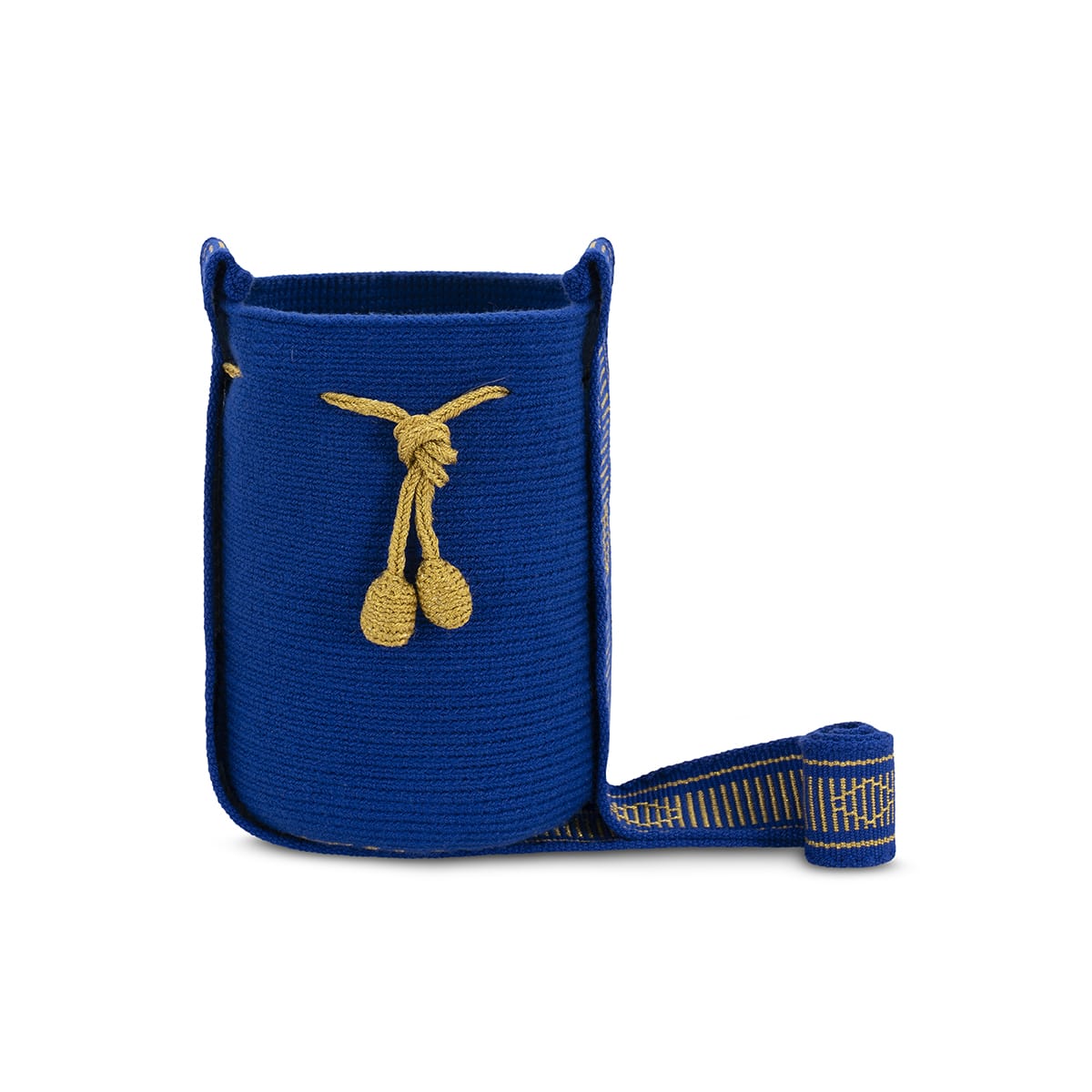 Wayuu Crossbody Bag Blue small (2-Thread)