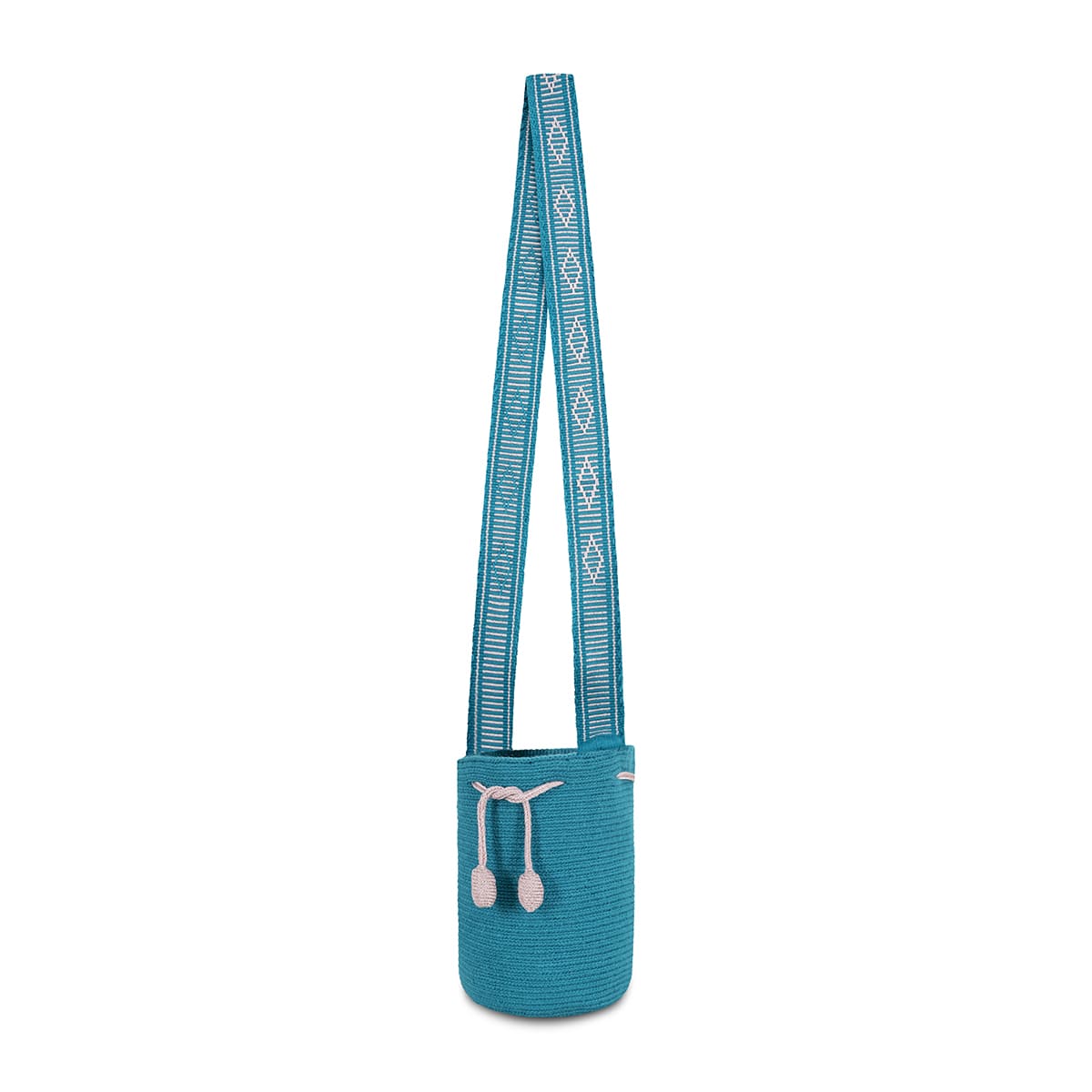 Wayuu Crossbody Bag Green Small (2-Thread)