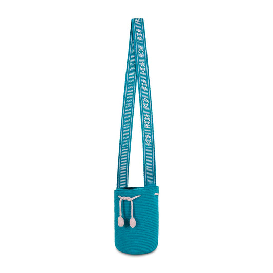 Wayuu Crossbody Bag Green Small (2-Thread)