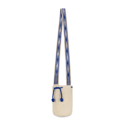 Wayuu Crossbody Bag White small (2-Thread)